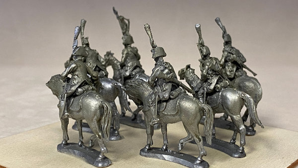 Spanische Kavallerie 1808 wartend (Spanish cavalry 1808 standing)